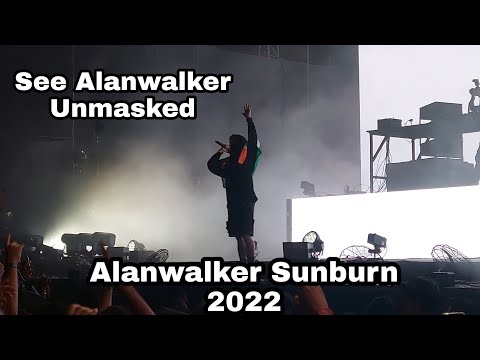 @Alanwalkermusic Live In Mumbai India With Special Unmask  video Sunburn Arena Full Tour 2022 #Sunburn