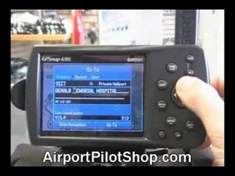 Garmin GPSMAP 496 - How to "Direct Button"