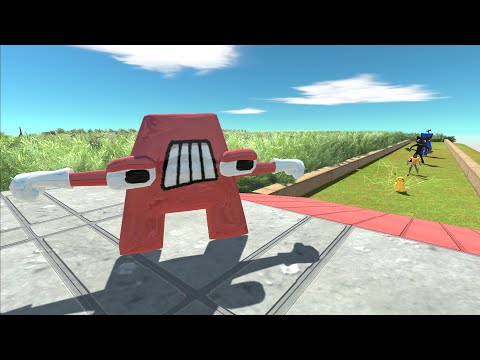 ALPHABET A DEATH RUN - Animal Revolt Battle Simulator