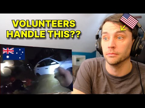 American reacts to Australia's Incredible VOLUNTEER Rescue Service (SES)