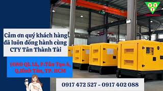 MÁY PHÁT ĐIỆN CUMMINS 313KVA - CÔNG TY TÂN THÀNH TÀI