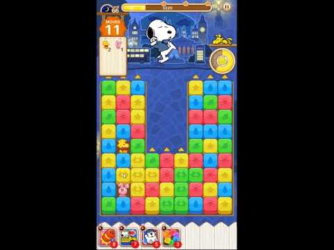 Snoopy Puzzle Journey Night Mode Level 66 - NO BOOSTERS 🐶🧩🧳 | SKILLGAMING ✔️