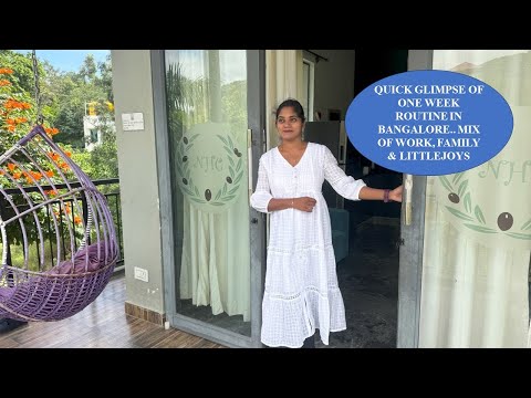 Vlog#123 🌿 Bangalore la two days plan panni one week aagiruchu#vlog #home #family 