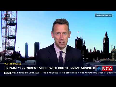 Ukraine President meets British Prime Minister