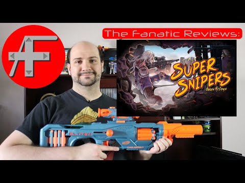 The Fanatic Reviews: Super Snipers - a polyomino-laying duel by Galen's Games