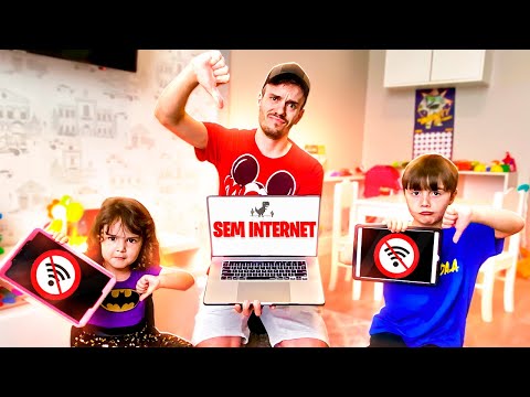 CORTARAM A INTERNET AQUI EM CASA - Família Brancoala nos Estados Unidos