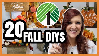 🍁20 DOLLAR TREE FALL DIYS THAT DONT LOOK CHEAP!!