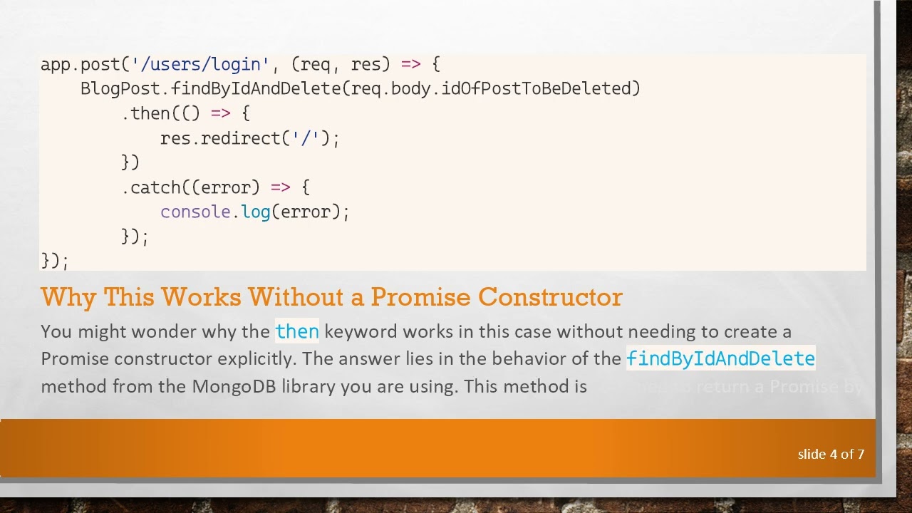 Converting Callback Functions in Node/Mongo Code to Promises and Async/Await