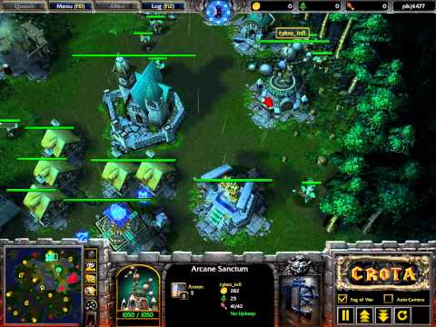 Lucifer (UD) vs Infi (HU) - G3 - WarCraft 3 - WC354