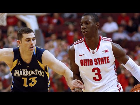 Shannon Scott 8 points 14 assist highlights vs Marquette (2014)