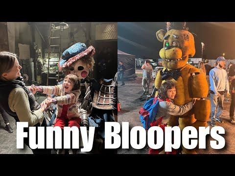 FNaF 2 – Best Behind The Scenes, Cast Moments & On-Set Chaos! 😂🎬