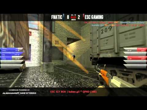 GameGune 2012 - WB Final - ESC vs. Fnatic (de_train) Map 2