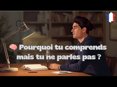 ?️ Podcast – Parler  avec fluidité : Pourquoi ton cerveau bloque quand tu veux parler français ?