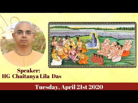 Srimad Bhagavatham V 4.25.3 - April 21, 2020 | H.G. Chaitanya Lila Prabhuji