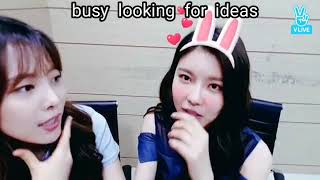 So funny Gugudan Nayoung x Haebin try to arrangement of perhaps love song