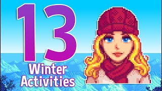 13 Things You Can Do During Winter in Stardew Valley