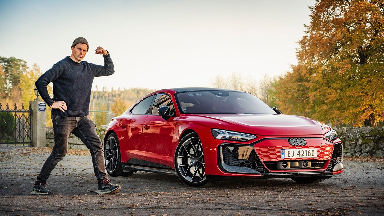 Test av Audi Rs e-tron GT Performance: Når musklene ikke skjuler rynkene