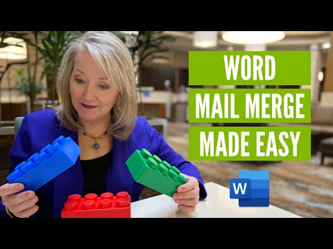 Microsoft Word Mail Merge Made SUPER Easy For Beginners