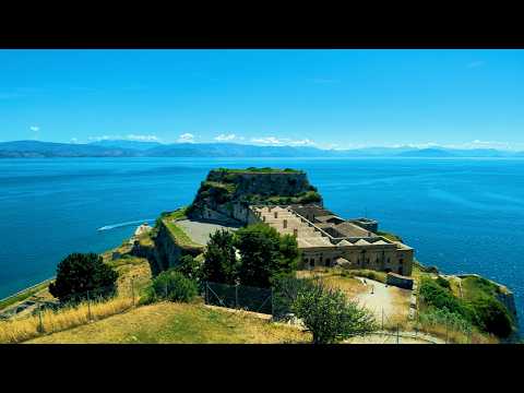 🇬🇷 Corfu - Walking Through the Old Fortress & Historic Center | 4K