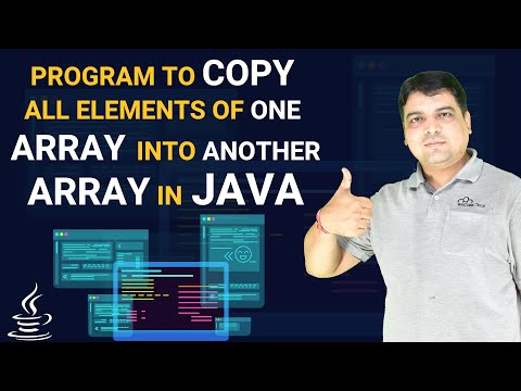 Program 04 Java Program To Copy The Elements Of One Array To Another Array