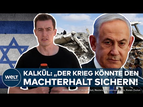 NAHOST-KONFLIKT: So sichert Israels Ministerpräsident Netanjahu Macht durch Krieg im Gaza-Streifen!