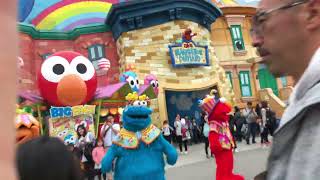 USJ SESAME STREET performance American Authors Best Day Of My Life  dance ダンス　セサミストリート　アメリカン　オーサーズ