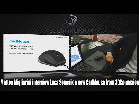 3Dconnexion CadMouse kilimėlis video