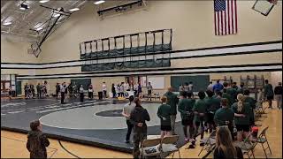 Ivy Hess National Anthem PHMS Wrestling Match