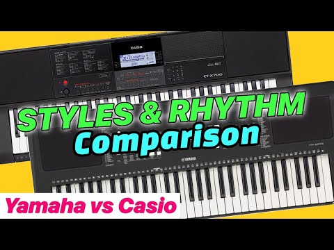 Yamaha PSR-E373 vs Casio CT-X700 - Who Has Better Styles & Rhythms?