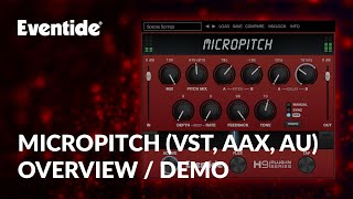 New Eventide MicroPitch Plug-in for Desktop & iOS