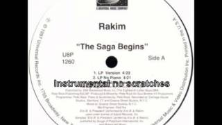 Rakim-The Saga Begins (Instrumental) HQ