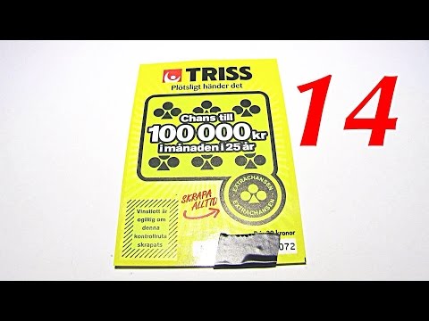 TRISSLOTT NR 14. Vinst eller Nit??