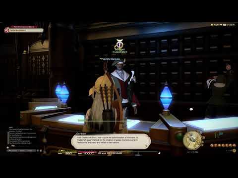 Final Fantasy XIV  A Realm Reborn [Levequest Intro] Leves of Bentbranch 1/4