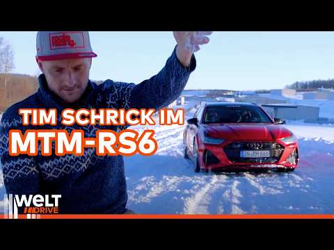 MTM AUDI RS6: Tim Schrick testet das 1001-PS Tuning-Monster! Winter-Chaos | DRIVE MAGAZIN