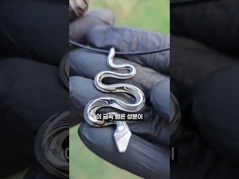 동전으로 만든 뱀