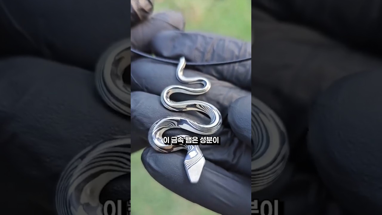 동전으로 만든 뱀