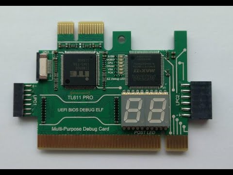 (2021) TL611 PRO. Краткий обзор универсальной POST карты из Китая.
