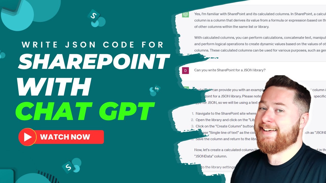 Write JSON code to style SharePoint Fields with Chat GPT!