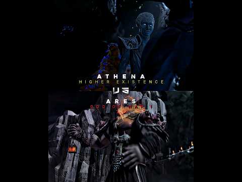 Ares Vs Athena | Battle #shorts #godofwar #godofwarragnarok