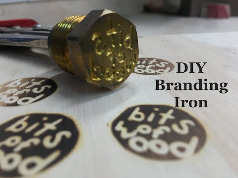Making a Branding Iron from a Brass Fitting