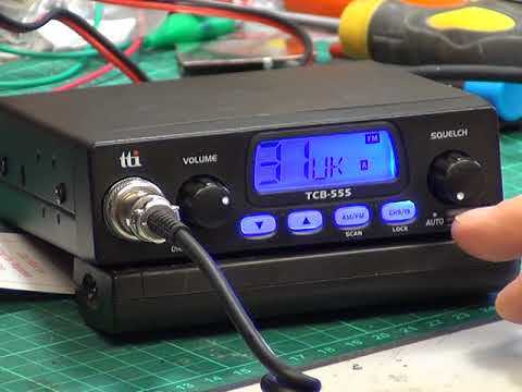 TTI TCB555 UK CB radio (mobile) CE-Multinorm - On The Air Test