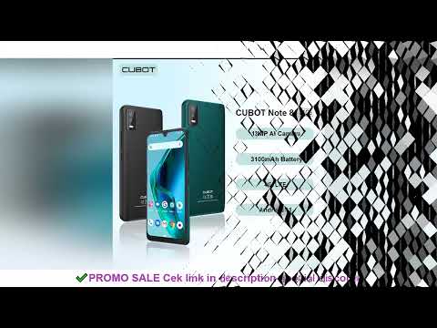 Cubot Note 8, Android Smartphone, 16GB ROM (Support 128GB Extended), Dual SIM 4G Mobile Phones, 13MP