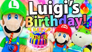Crazy Mario Bros: Luigis Birthday!