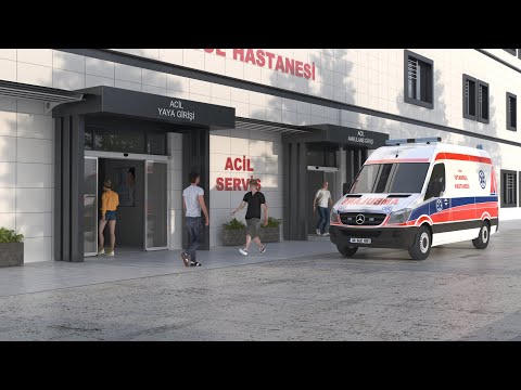 GLC Otomatik Kapı Sistemleri 3d Tanıtım Animasyonu