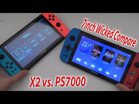 X2 Powkiddy vs. PS7000 Linux Portable Comparison