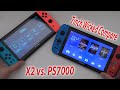 X2 Powkiddy Vs PS7000 Linux Portable Comparison