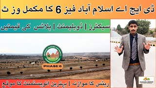 DHA Phase 6 Islamabad | Detailed Site Visit | Project Overview | Development | Sectors | Plot Prices