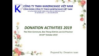 Hoạt động từ thiện tại Bảo Thắng - Lào Cai