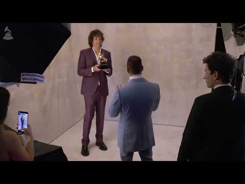 TOBIAS JESSO JR Checks In At The Portrait Cam At The 2023 GRAMMYs