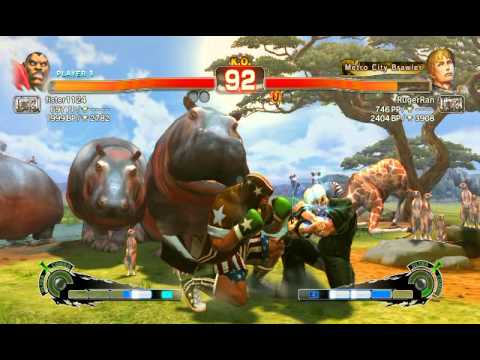 Ultra Street Fighter IV battle: Balrog vs Cody
